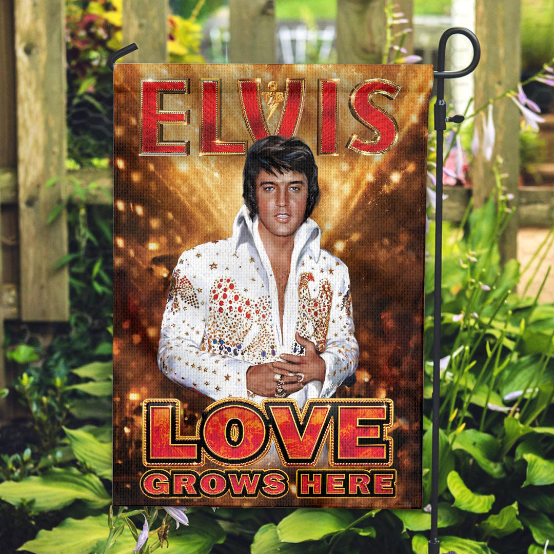 Elvis Presley Double-side Garden Flag – HOATT17209
