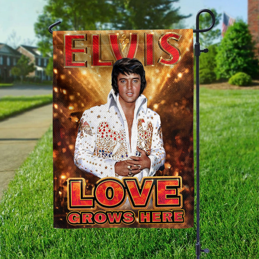 Elvis Presley Double-side Garden Flag – HOATT17209