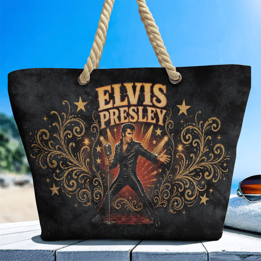 Elvis Presley Hemp Rope Tote Bag – TANTN24722