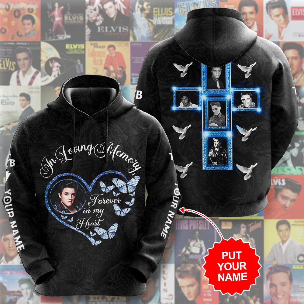 Personalized Elvis Presley 3D Apparel – HUANNM 4656