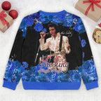 Elvis Presley Knitted Crewneck Cardigan – HOATT14063