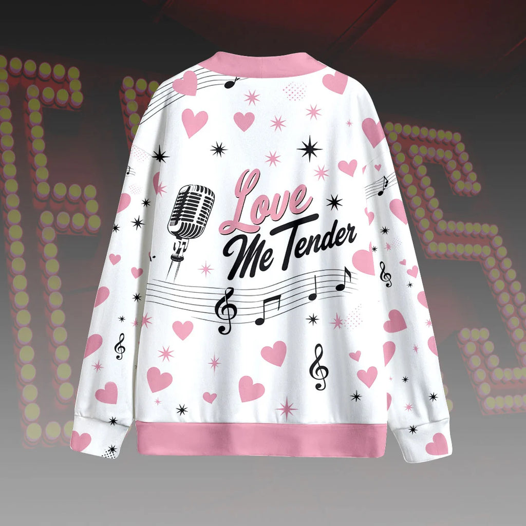 Elvis Presley Knitted V-neck Cardigan – HOATT20595