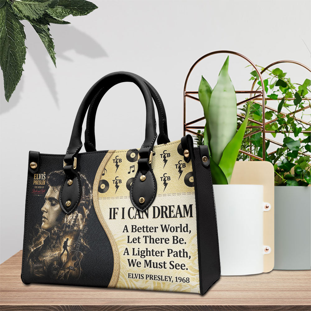 Elvis Presley Leather HandBag – TMTHU7780