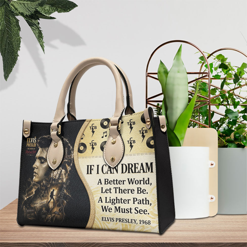 Elvis Presley Leather HandBag – TMTHU7780