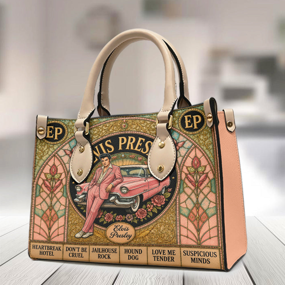 Elvis Presley Leather HandBag – TMTHU7857