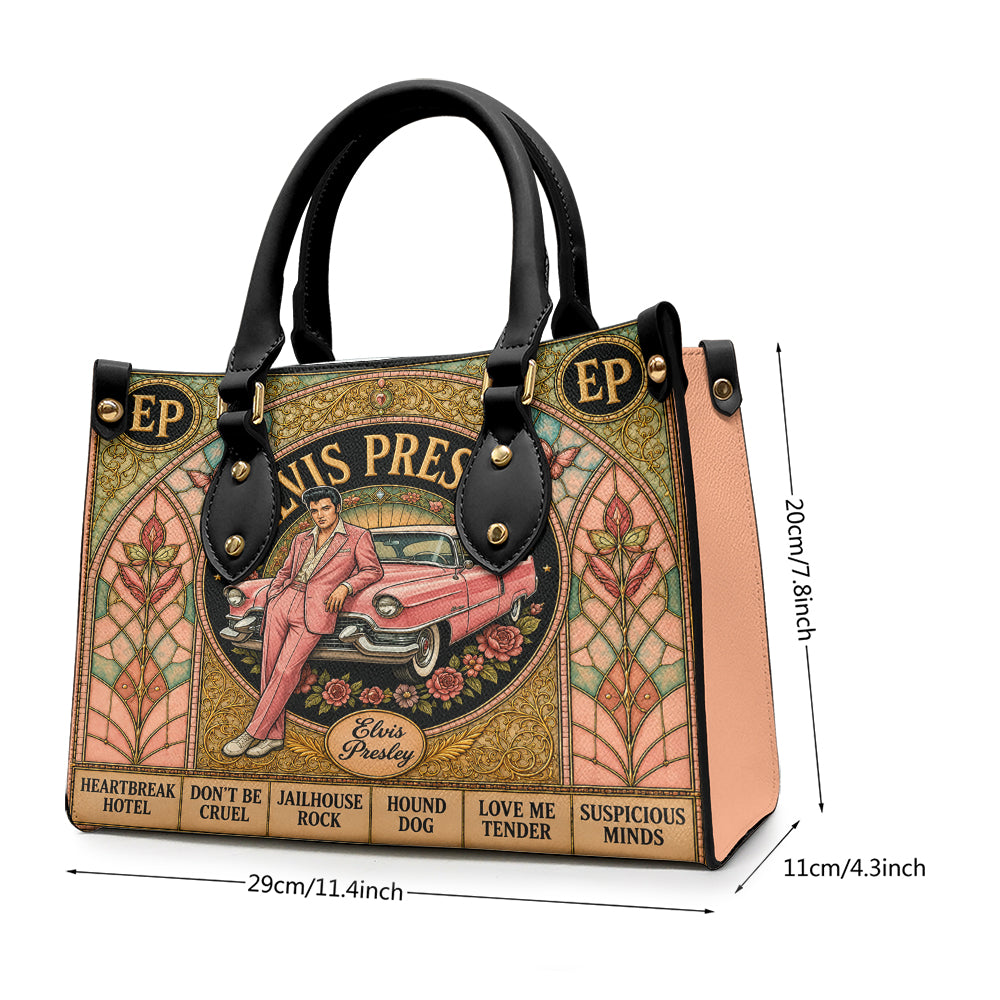 Elvis Presley Leather HandBag – TMTHU7857