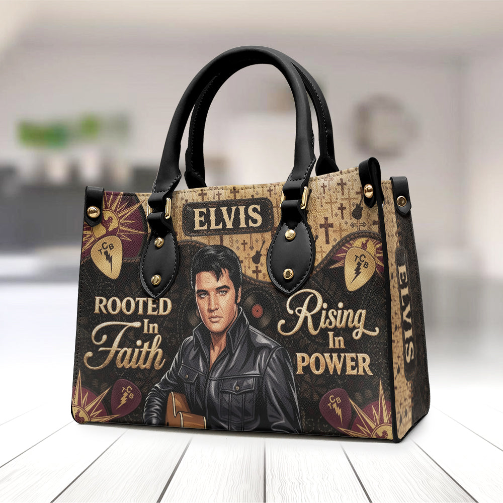 Elvis Presley Leather HandBag – TMTHU7339