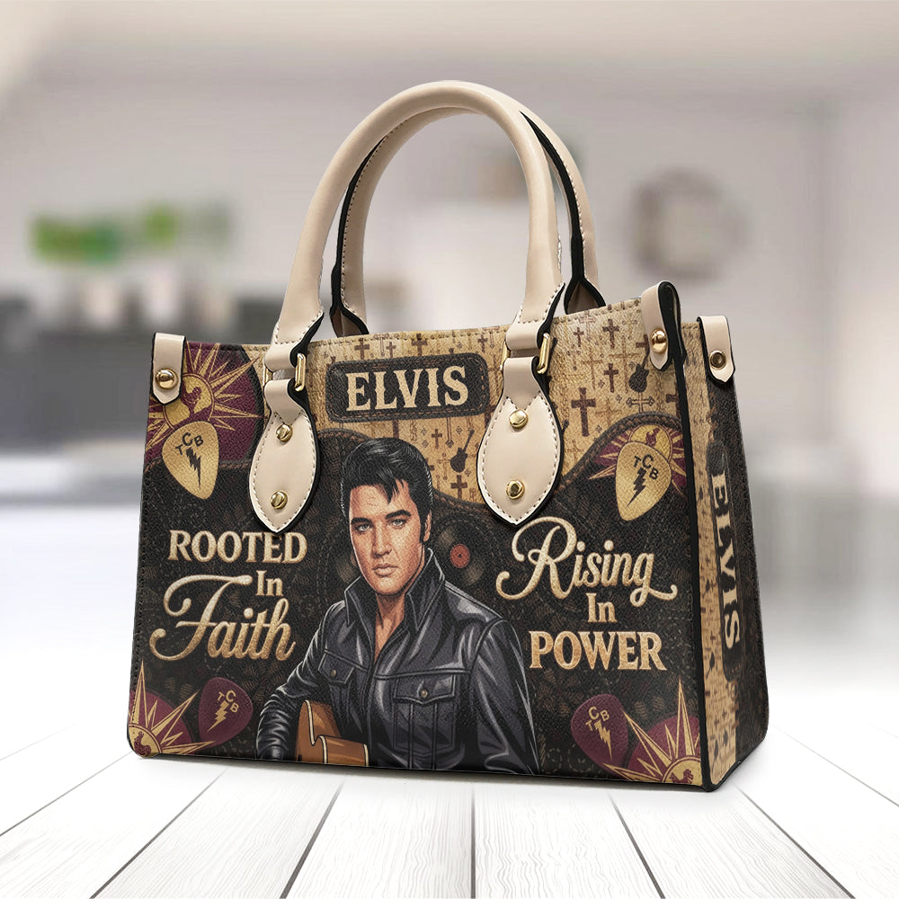 Elvis Presley Leather HandBag – TMTHU7339