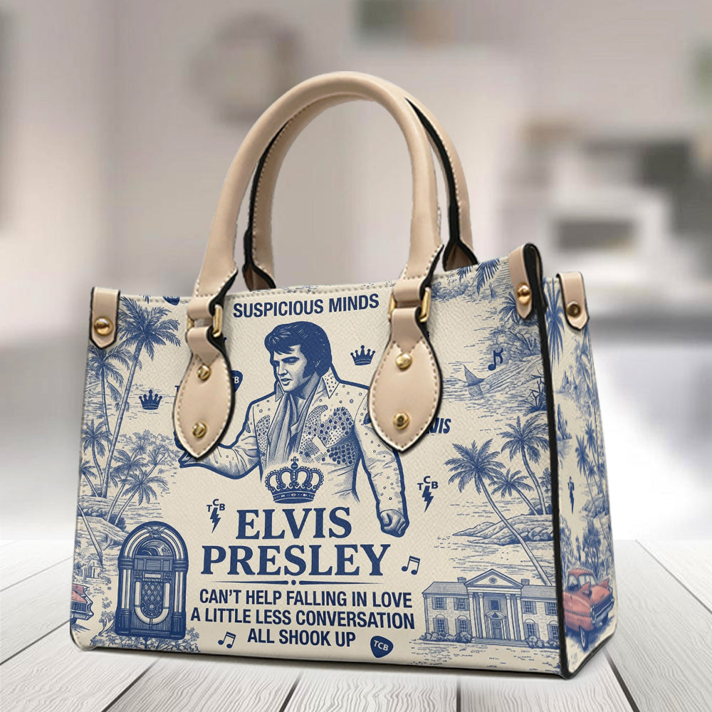 Elvis Presley Leather HandBag – TMTHU7634