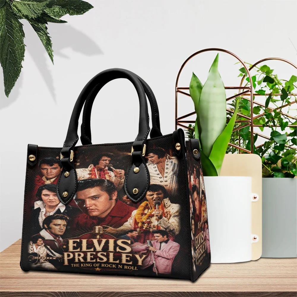 Elvis Presley Leather HandBag – TMTHU9113