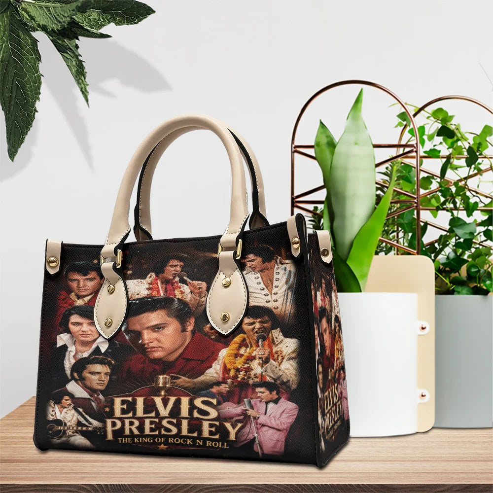 Elvis Presley Leather HandBag – TMTHU9113
