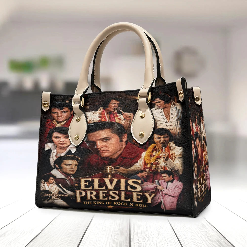 Elvis Presley Leather HandBag – TMTHU9113