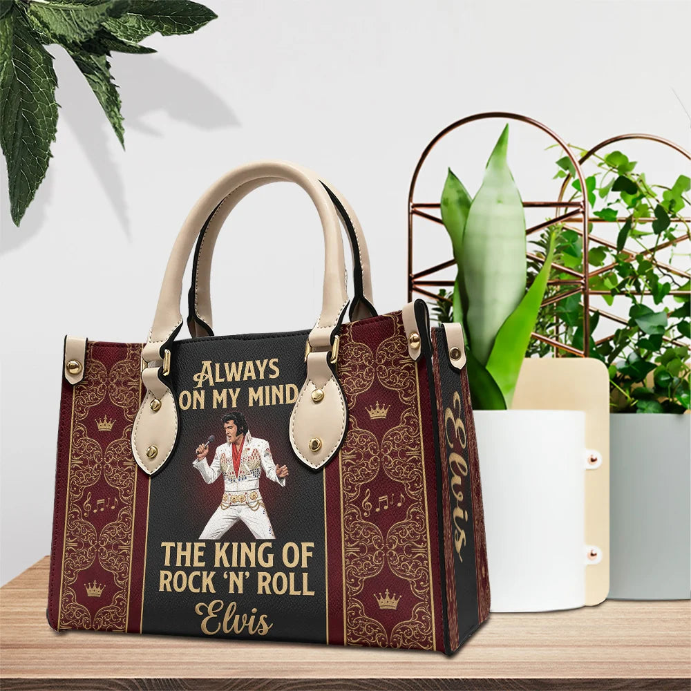 Elvis Presley Leather HandBag – TMTHU9392