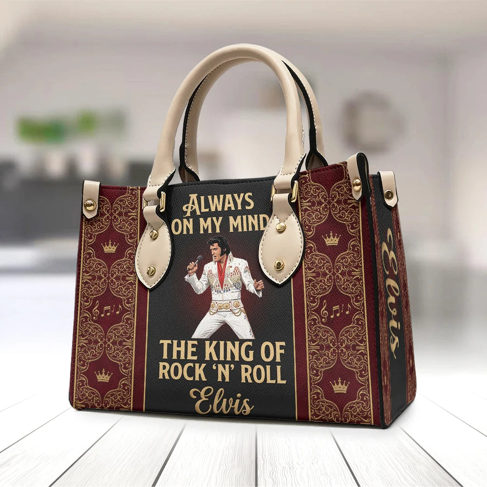 Elvis Presley Leather HandBag – TMTHU9392