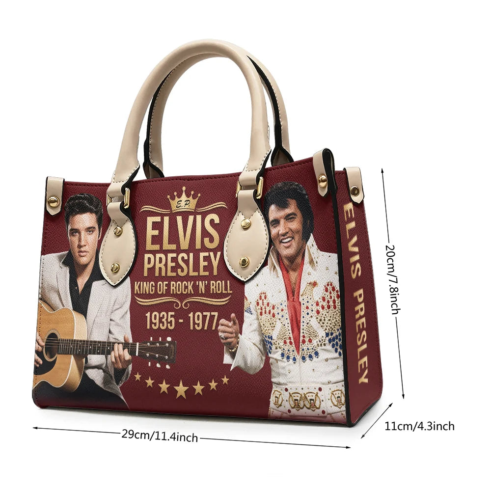 Elvis Presley Leather HandBag – TMTHU9455