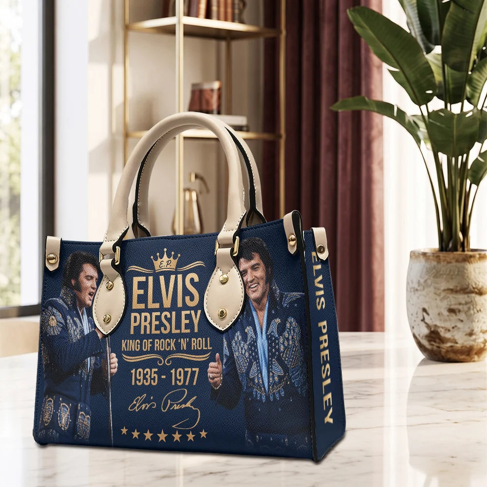 Elvis Presley Leather HandBag – TMTHU9605
