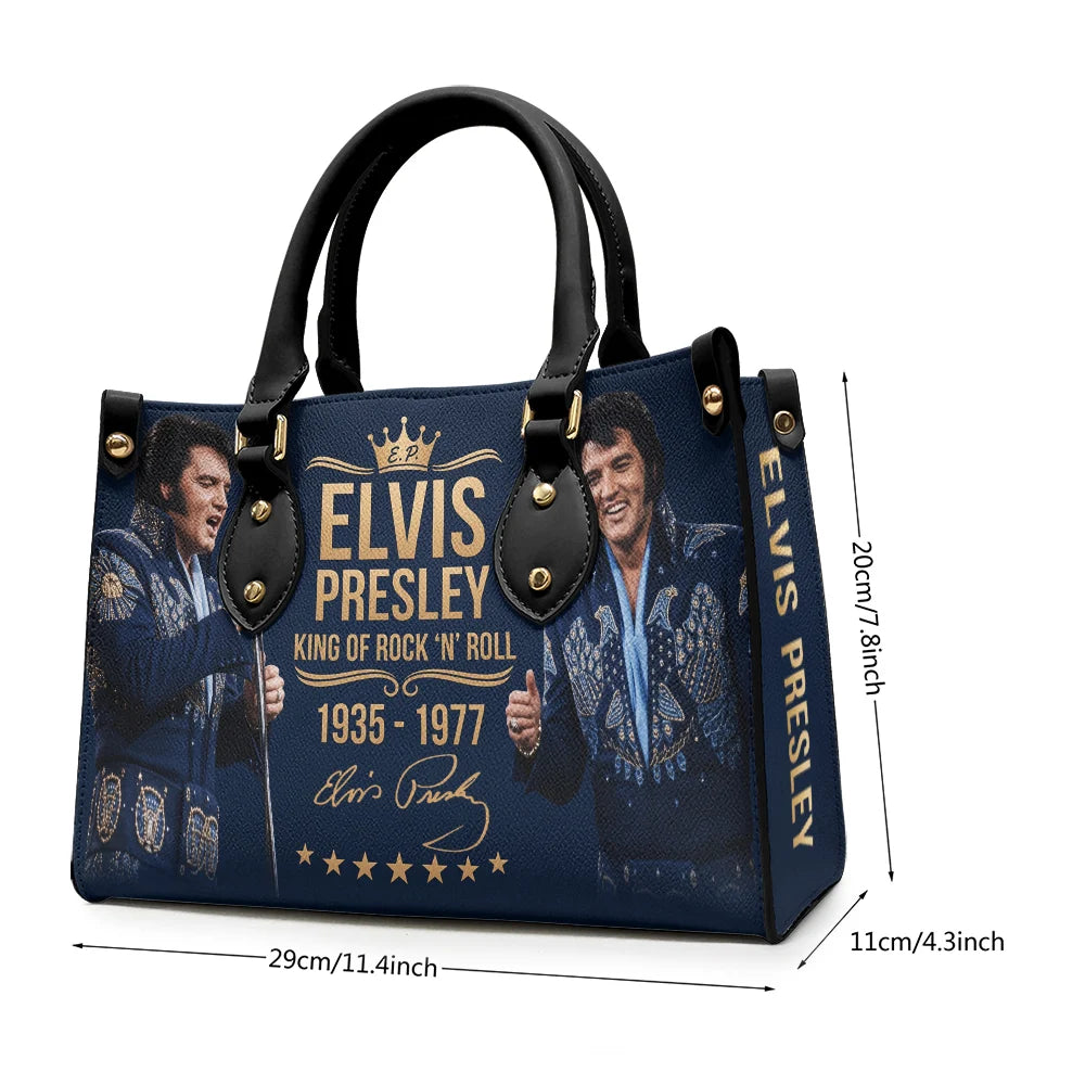 Elvis Presley Leather HandBag – TMTHU9605