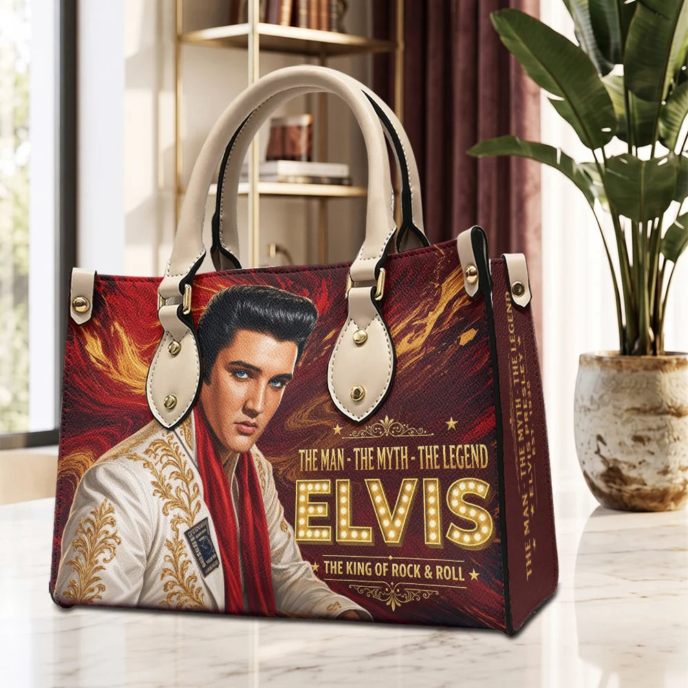 Elvis Presley Leather HandBag – TMTHU9613