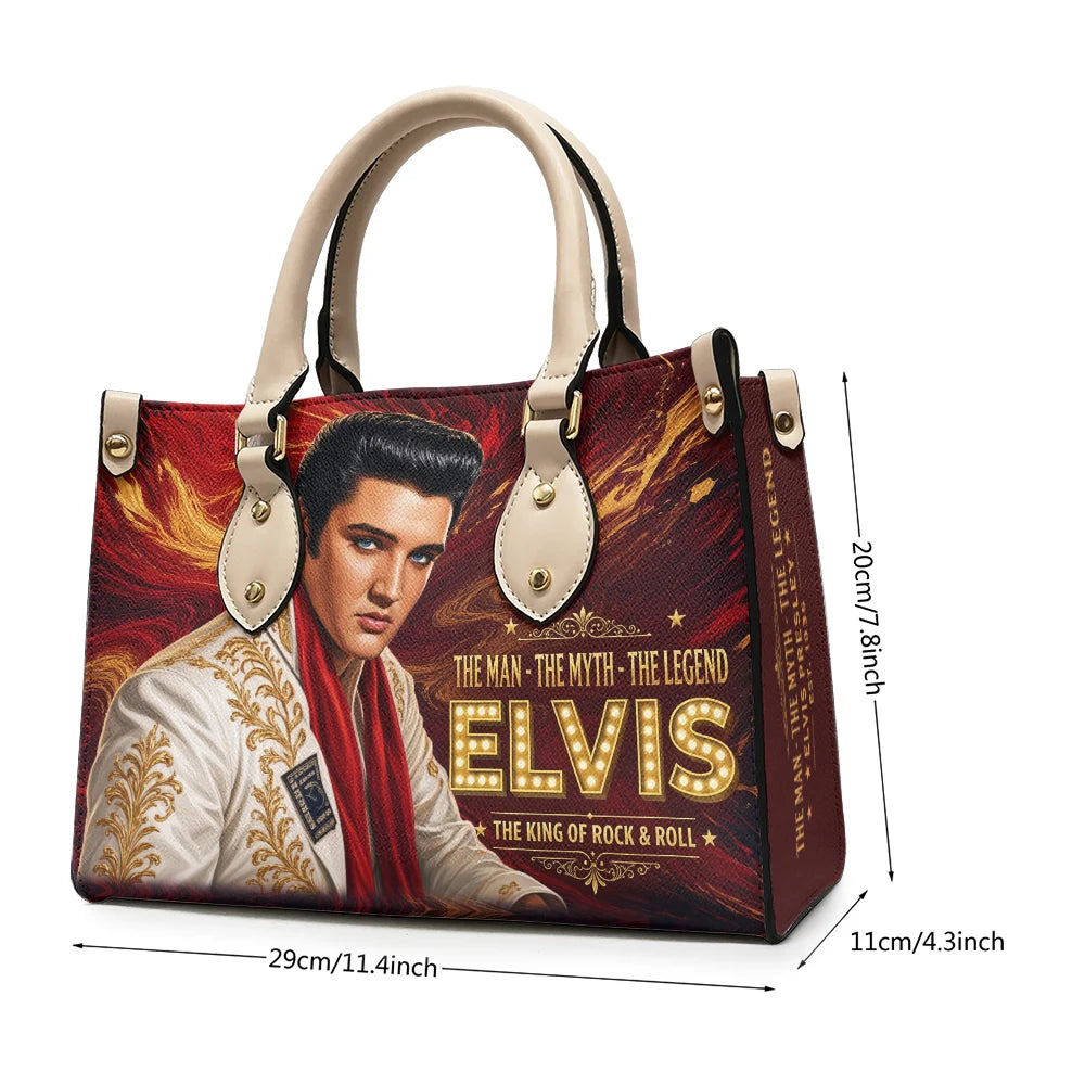 Elvis Presley Leather HandBag – TMTHU9613