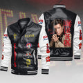 Elvis Presley Leather Bomber Jacket – HOATT15755