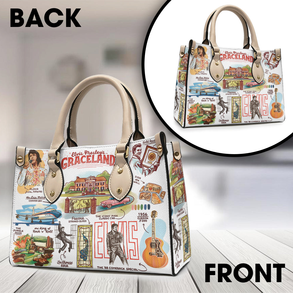 Elvis Presley Leather HandBag – MAITM 8277