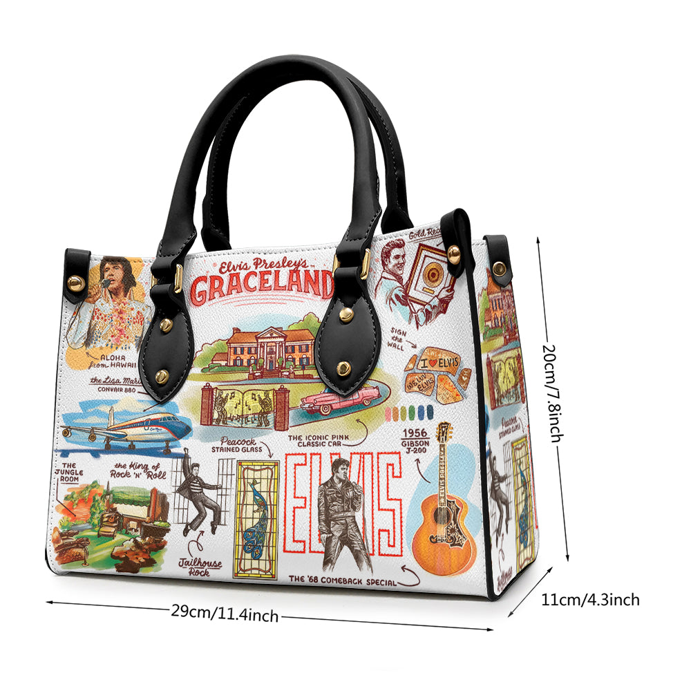 Elvis Presley Leather HandBag – MAITM 8277