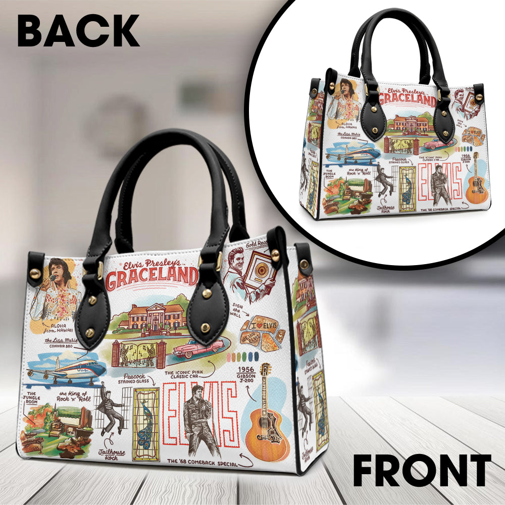 Elvis Presley Leather HandBag – MAITM 8277