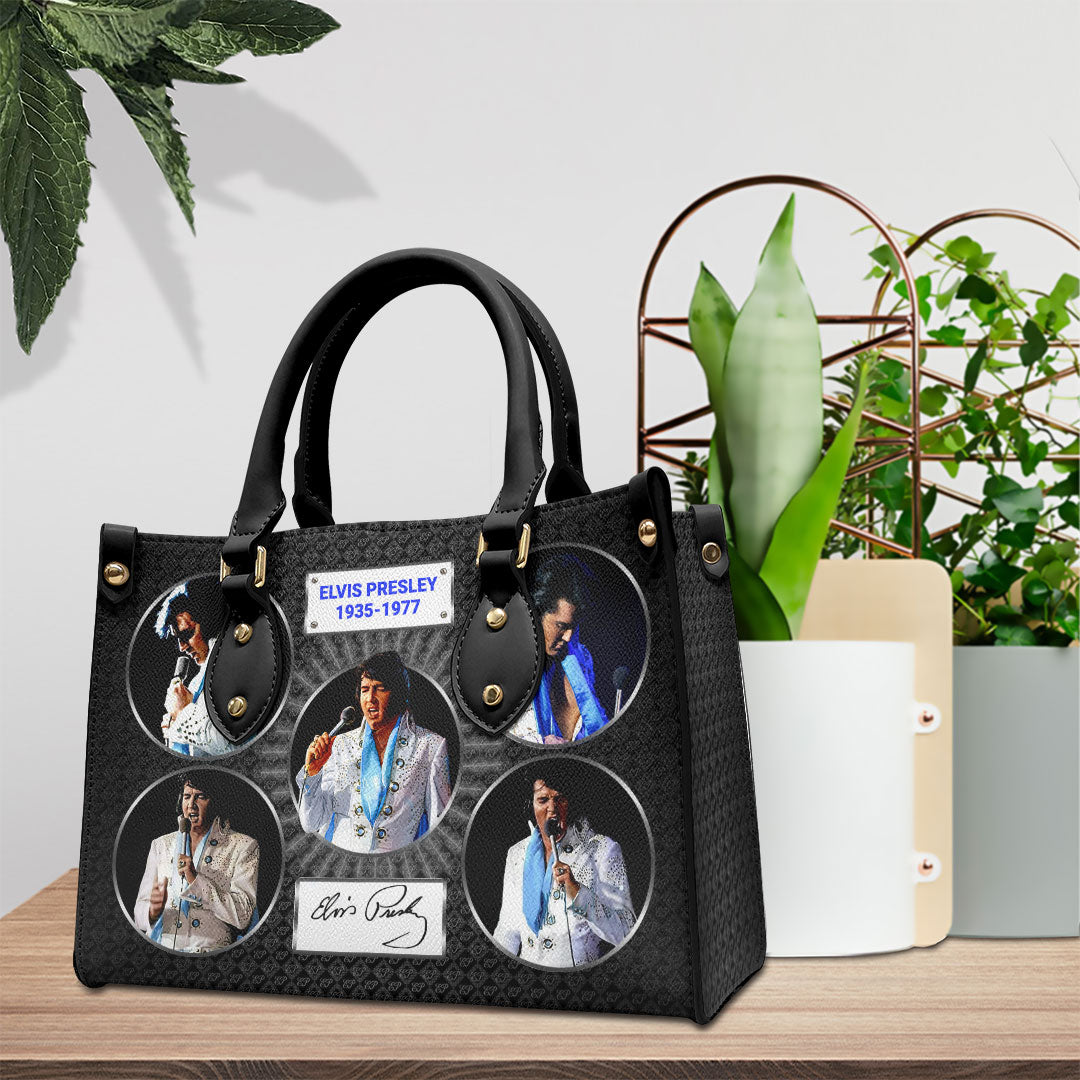 Elvis Presley Leather HandBag – HOATT 7381