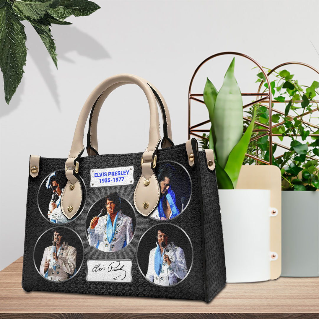 Elvis Presley Leather HandBag – HOATT 7381