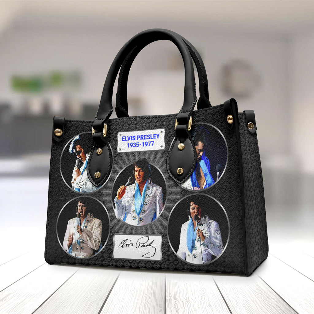 Elvis Presley Leather HandBag – HOATT 7381