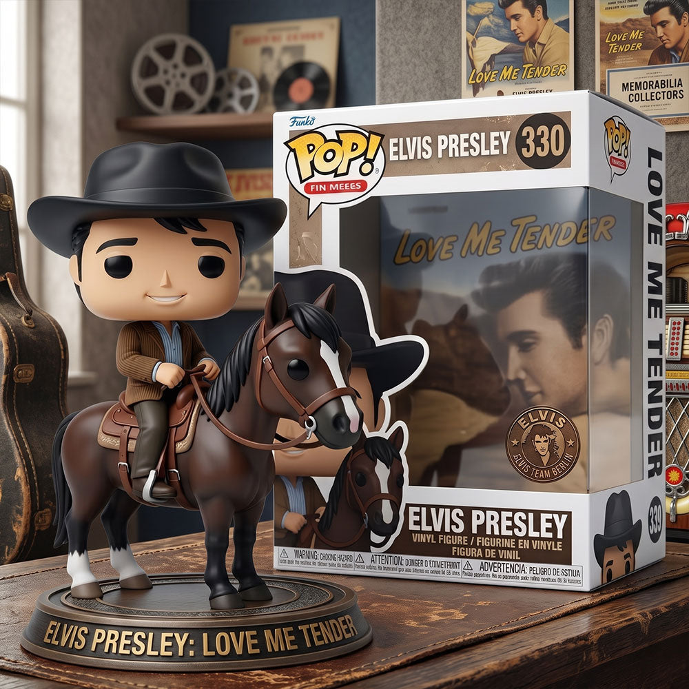 Elvis Presley: Love Me Tender 3D Collectible Vinyl Figure – TMTHU8145
