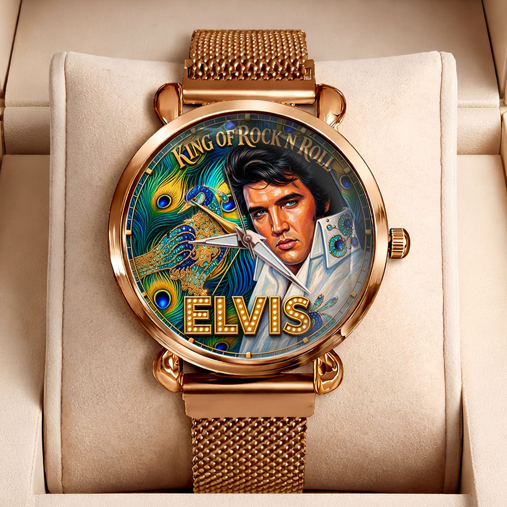 Elvis Presley Mesh Strap Quartz Watch – TMTHU8120