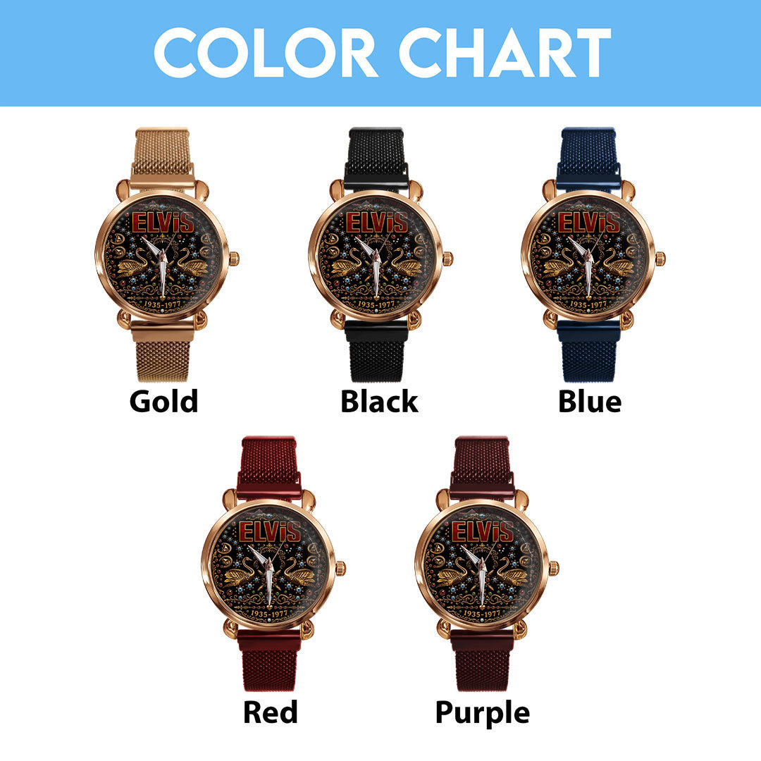 Elvis Presley Mesh Strap Quartz Watch – TMTHU8538