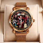 Elvis Presley Mesh Strap Quartz Watch – HOATT16495