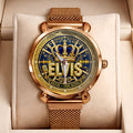 Elvis Presley Mesh Strap Quartz Watch – HOATT16762