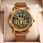 Elvis Presley Mesh Strap Quartz Watch – HOATT16762