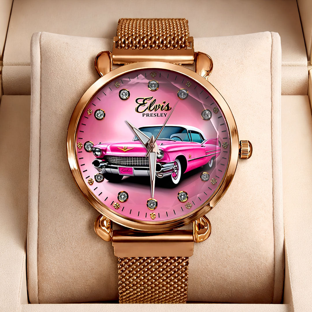 Elvis Presley Mesh Strap Quartz Watch – HOATT18267