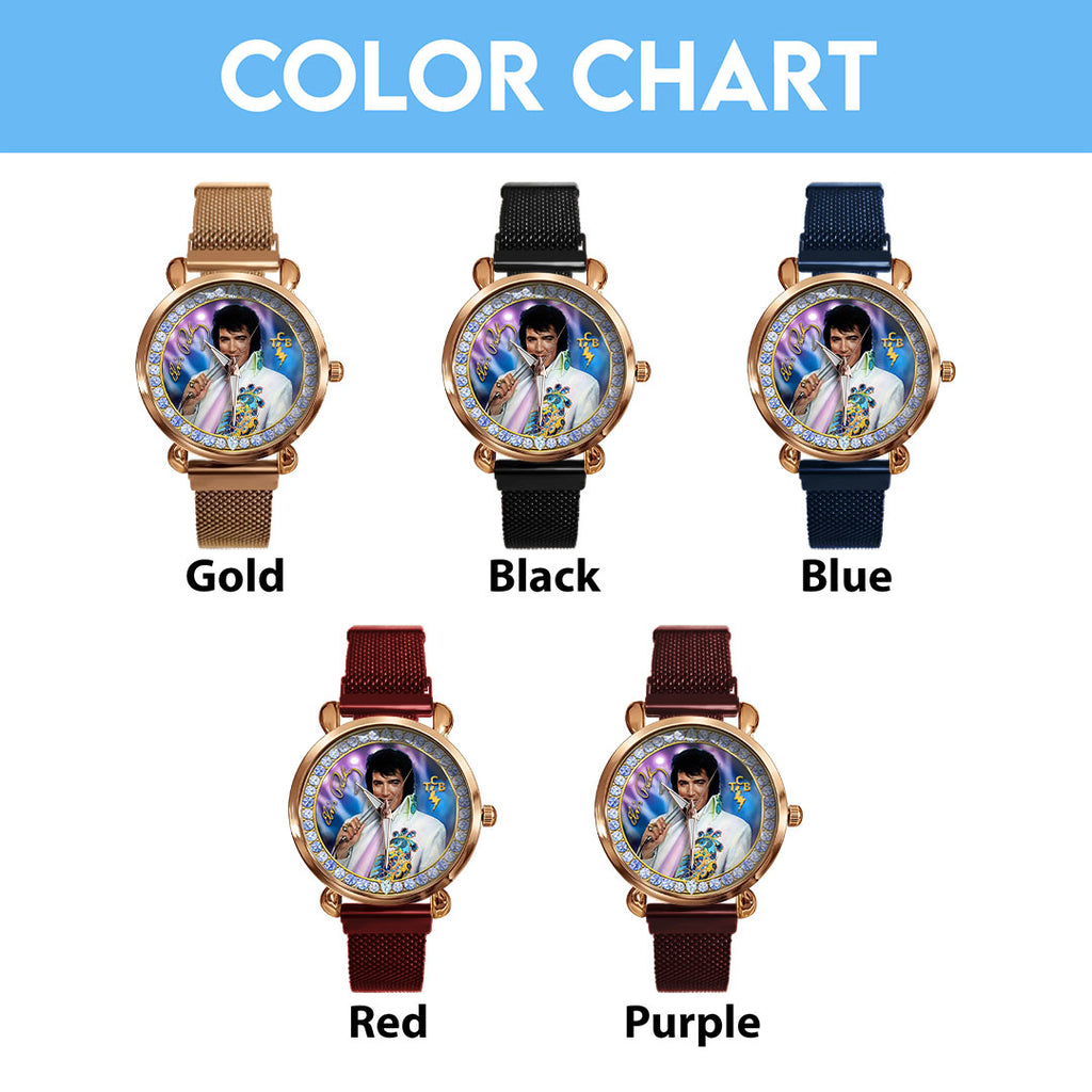 Elvis Presley Mesh Strap Quartz Watch – HOATT19471