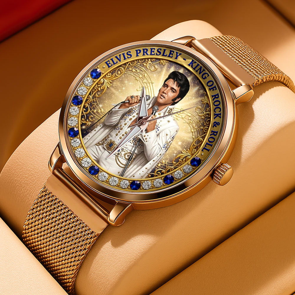 Elvis Presley Mesh Strap Quartz Watch – TMTHU3309