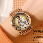 Elvis Presley Mesh Strap Quartz Watch – TMTHU3309