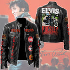 Elvis Presley Motorcycle Leather Jacket – TMTHU2929