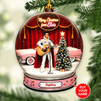 Personalized Elvis Presley Custom Shape 2-sided Acrylic Ornament – HOATT14651