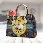Personalized Elvis Presley Leather HandBag – VANDH 2321