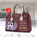 Personalized Elvis Presley Leather HandBag – VANDH 2322