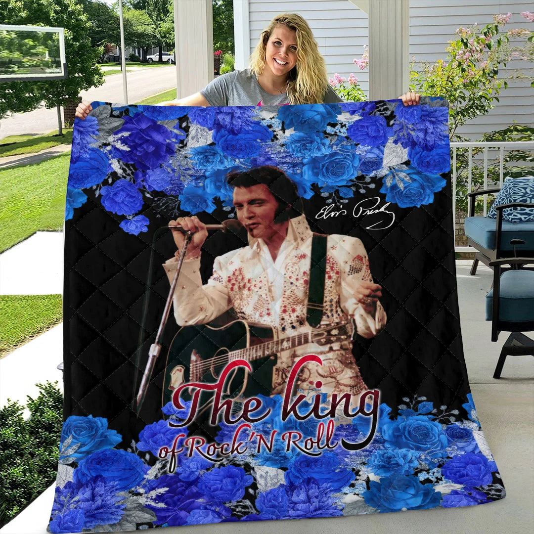 Elvis Presley Quilt Blanket – HOATT20600