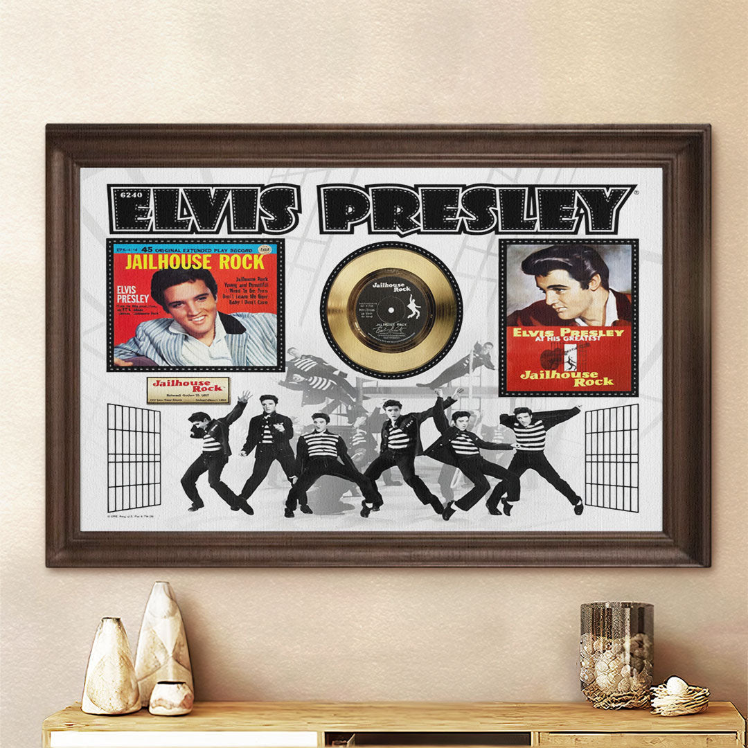 Elvis Presley Rectangle Canvas With Inner Frame – TMTHU4694