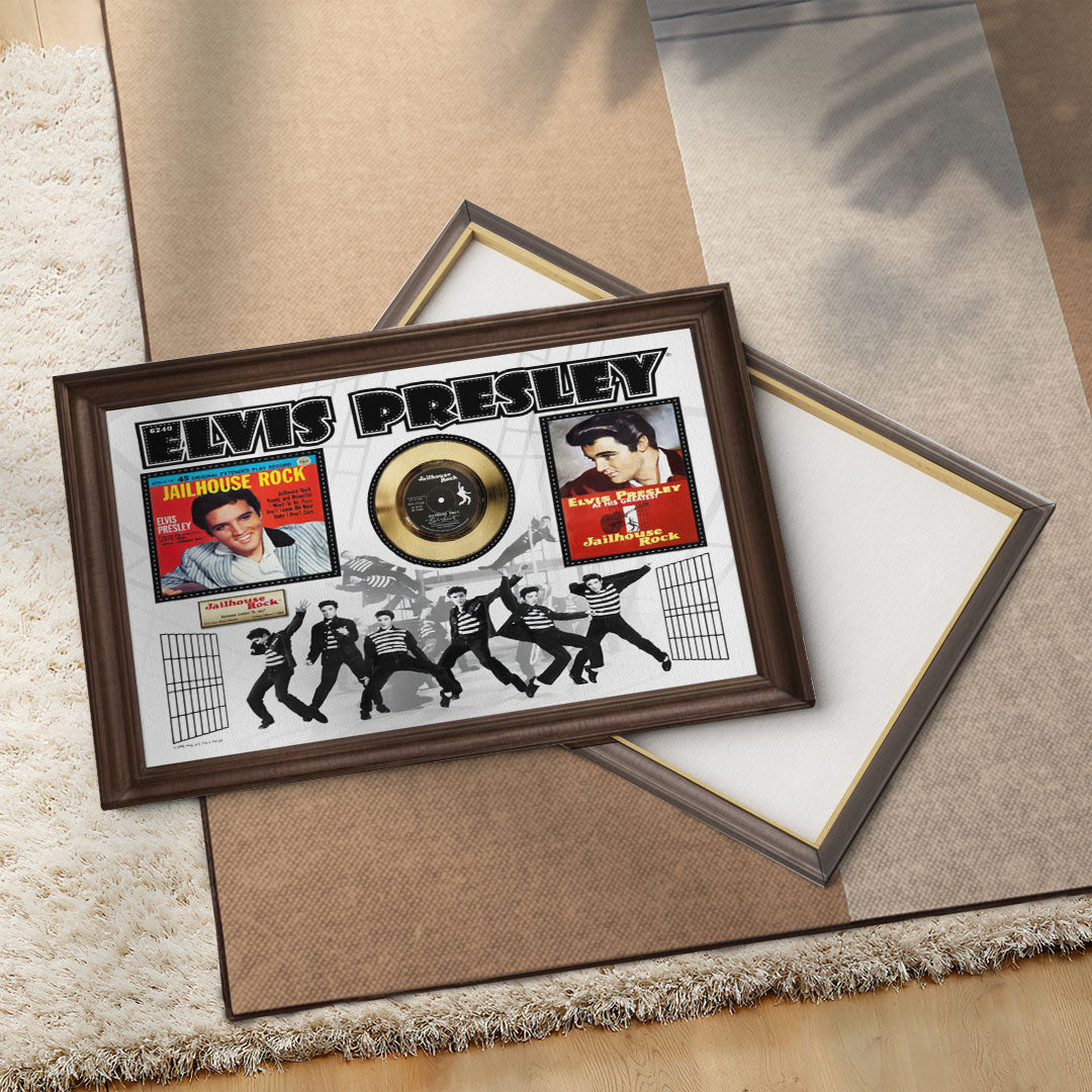 Elvis Presley Rectangle Canvas With Inner Frame – TMTHU4694