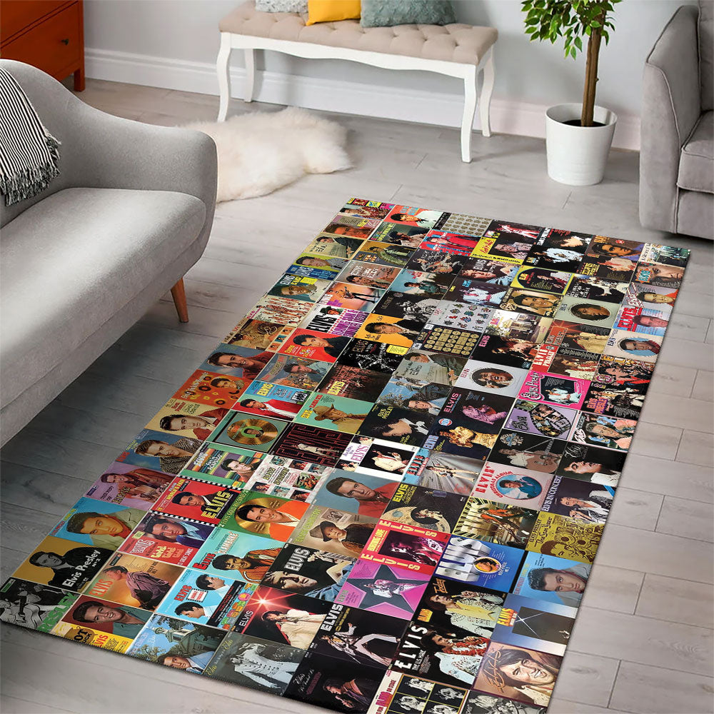 Elvis Presley Rectangular Rug – TMTHU7311
