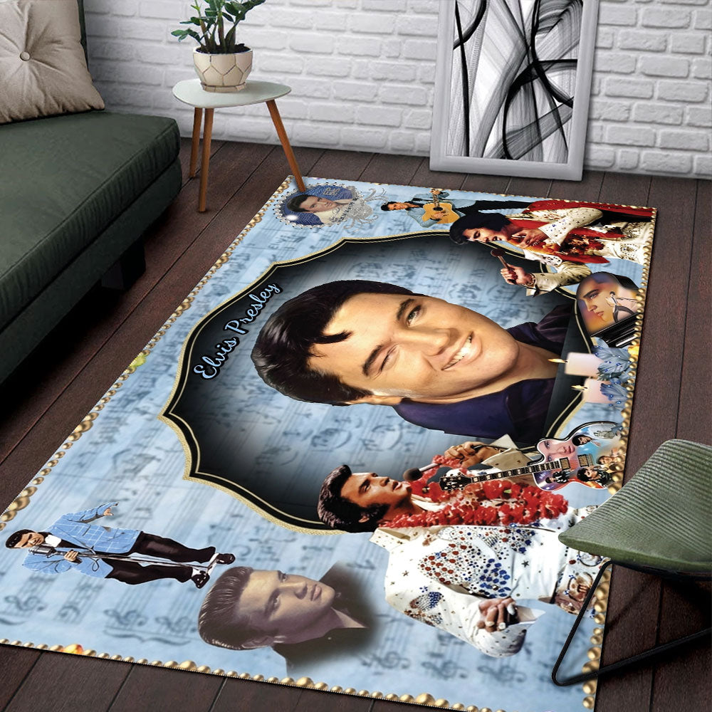 Elvis Presley Rectangular Rug – TMTHU7435