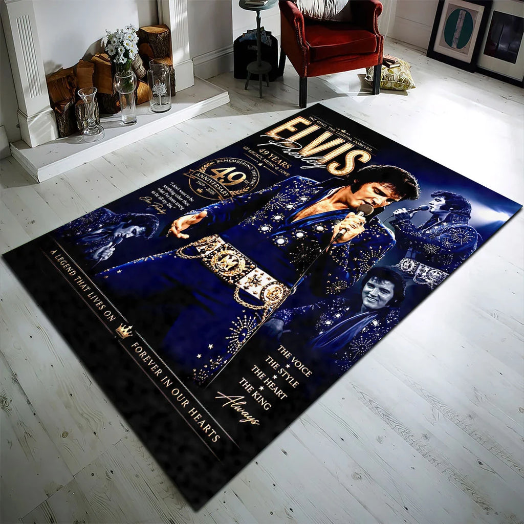 Elvis Presley Rectangular Rug – HOATT21353
